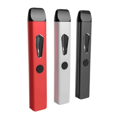 Rechargeable 280mAh 2.0ml Ceramic Coil THC Flat Disposable Vape Pod Device