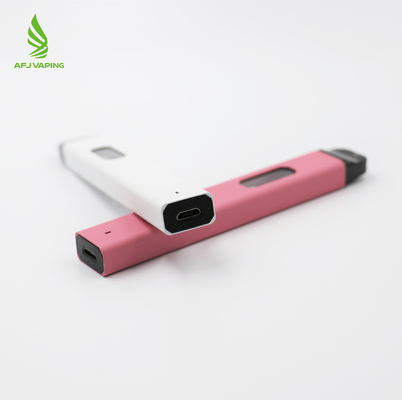 Rechargeable 2ml CBD / THC / HHC Oil Disposable Vape Pen Customizable 280mAh