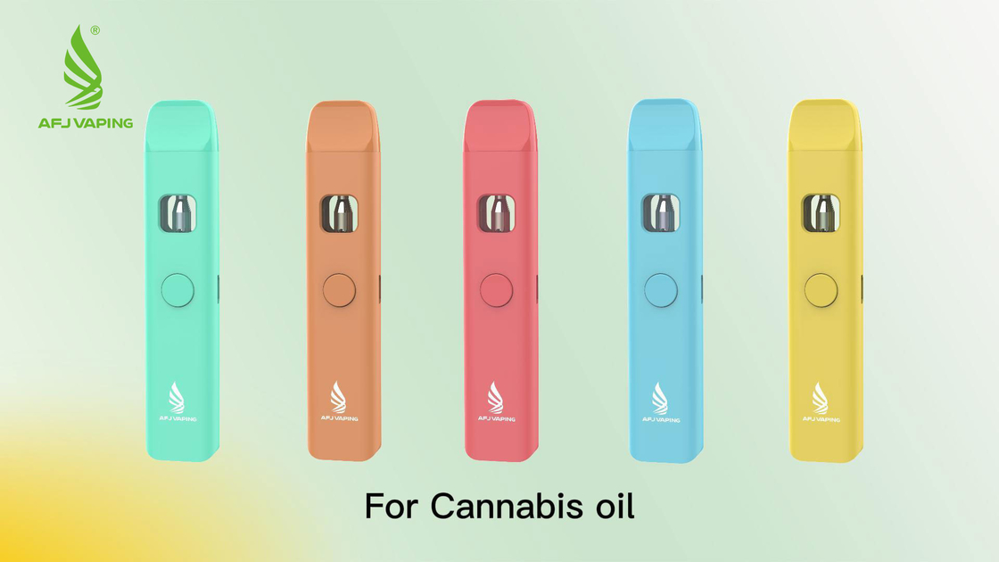 Preheatable ISO Certified CBD Disposable Vaporizer For THC / HHC Oil